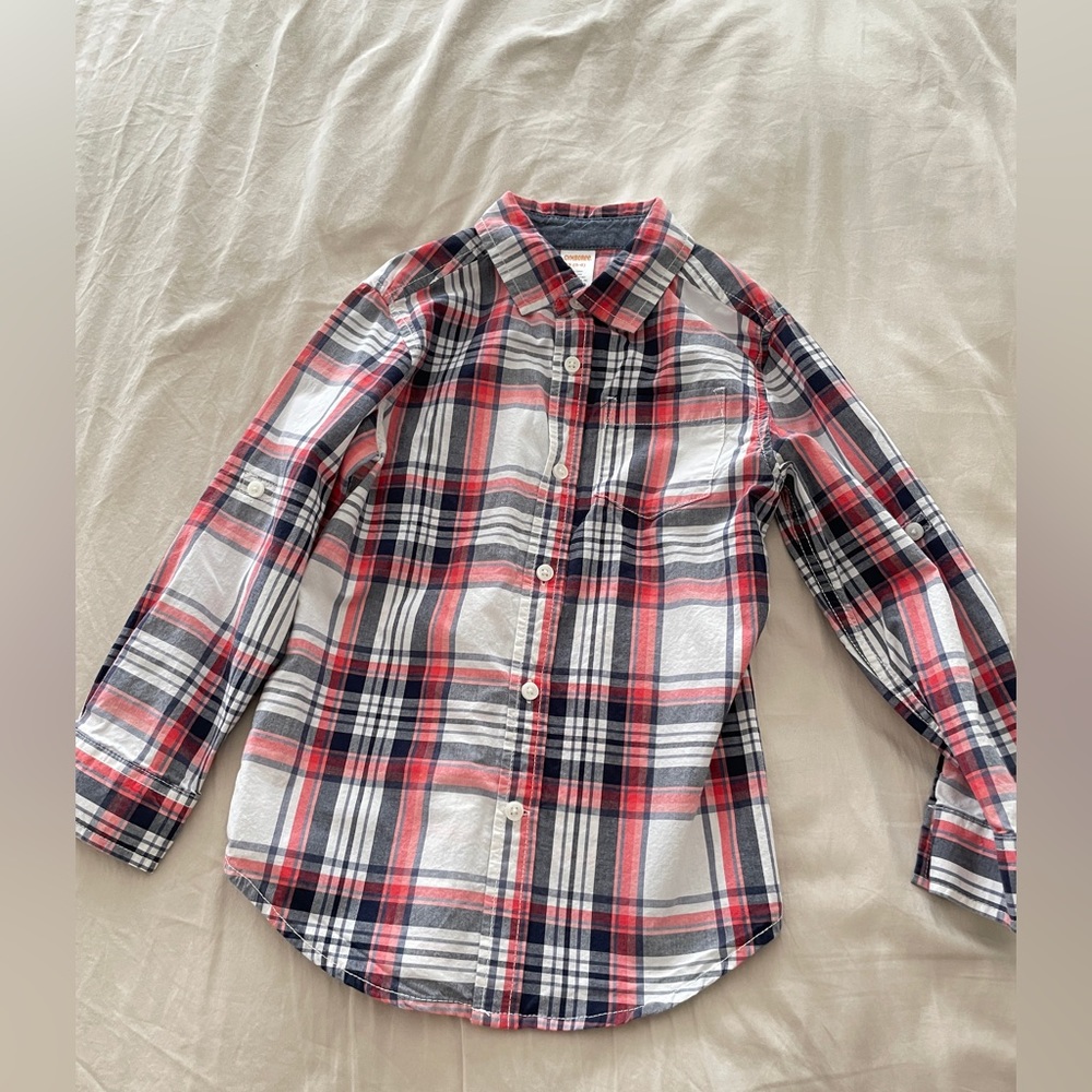 Gymboree Boys Long Sleeve Button Down Shirt